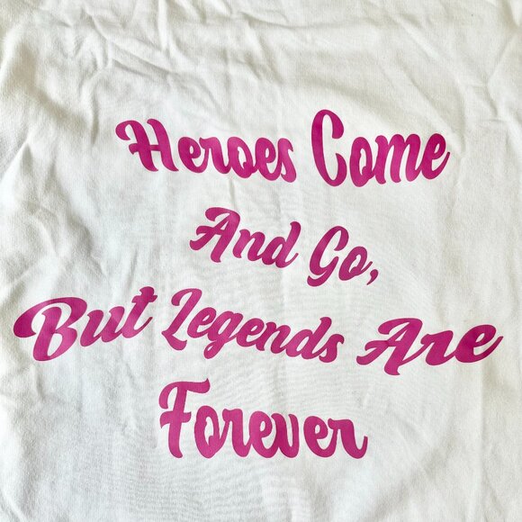 Independent Trading Company Sweatshirt Hoop Dreams Adults Size XL White Preowned - Picture 5 of 9